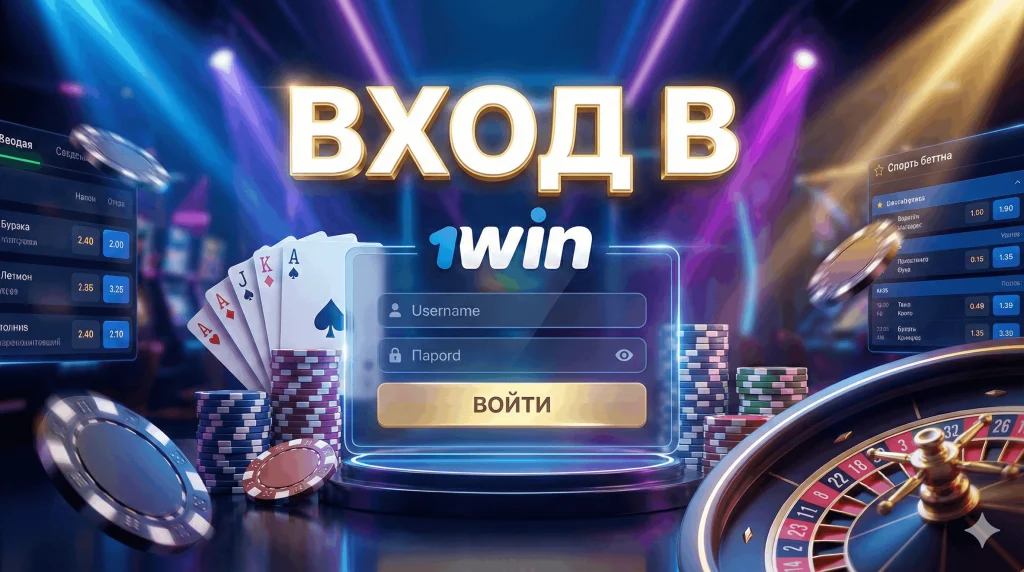 Вход в аккаунт 1вин